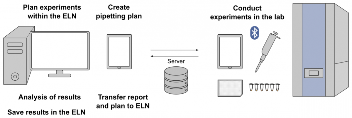 Lab digitization process