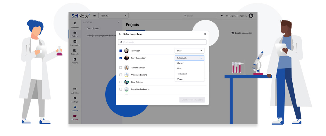 scinote permission update Scinote permission upgrade