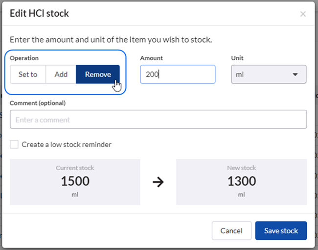 Set_Stock-edit-A1 (2) (1) Set stock stock management