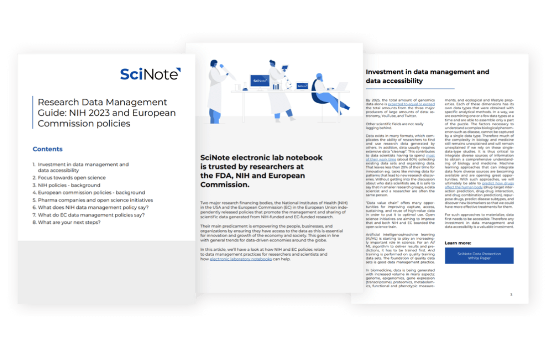 Data management and Sharing