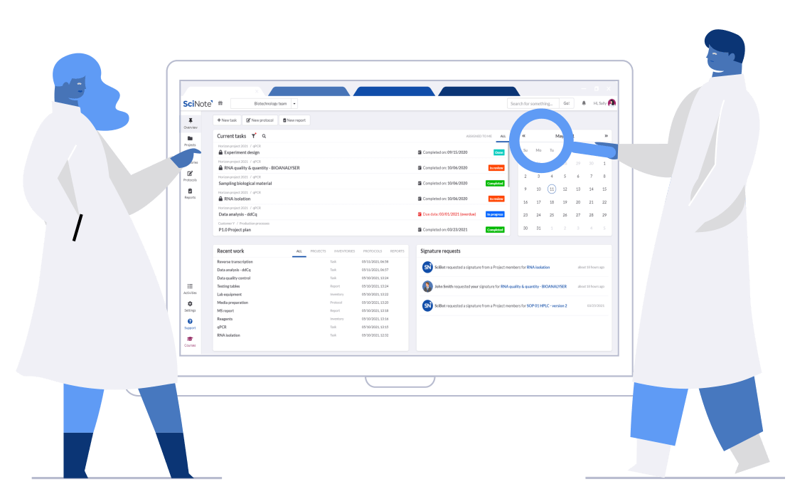 Scinote_Search_home_page_2022 SciNote plans featured image 2022