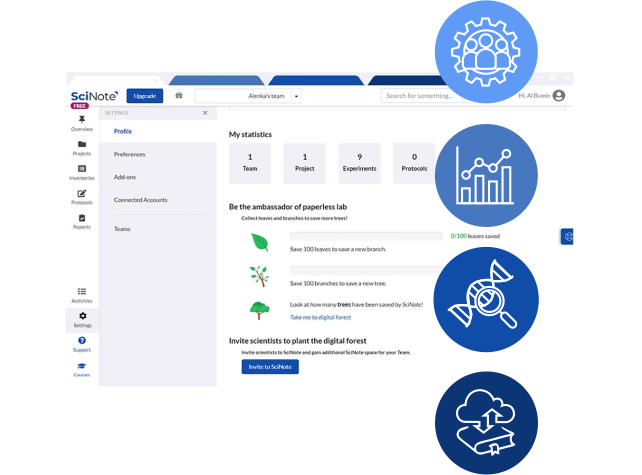 Scinote Transition to SciNote grayback