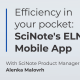 SciNote ELN Mobile App