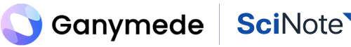 Ganymede x SciNote Integration