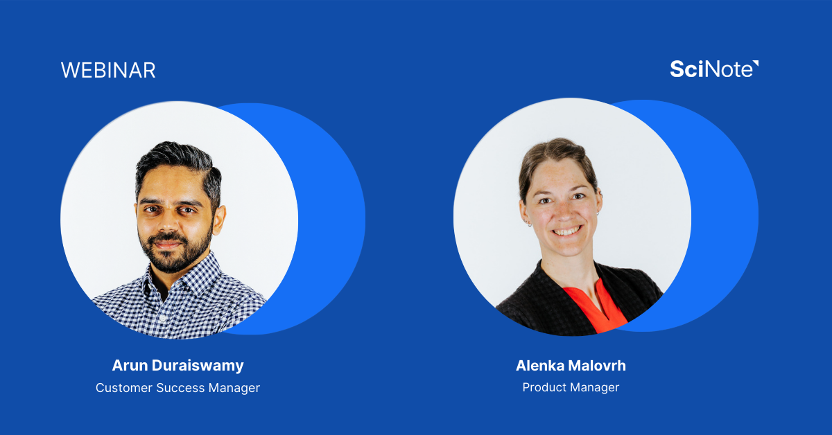 SciNote webinar How to use an ELN to scale your processes SciNote webinar How to use an ELN to scale your processes