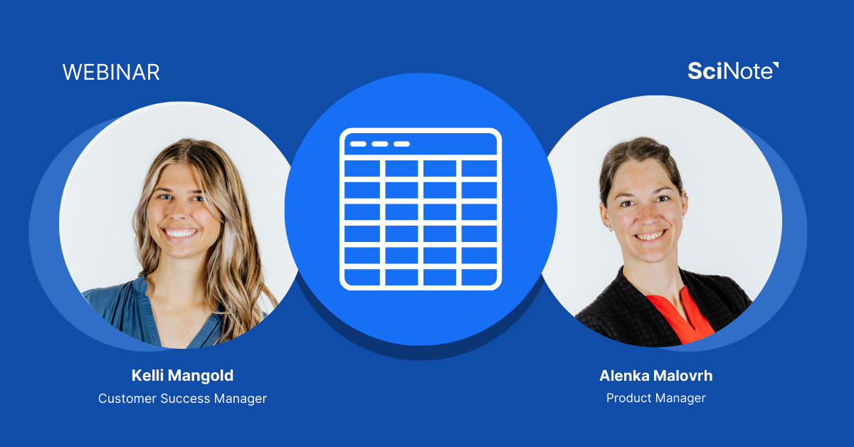 SciNote webinar How to use an ELN to scale your processes SciNote webinar How to use an ELN to scale your processes