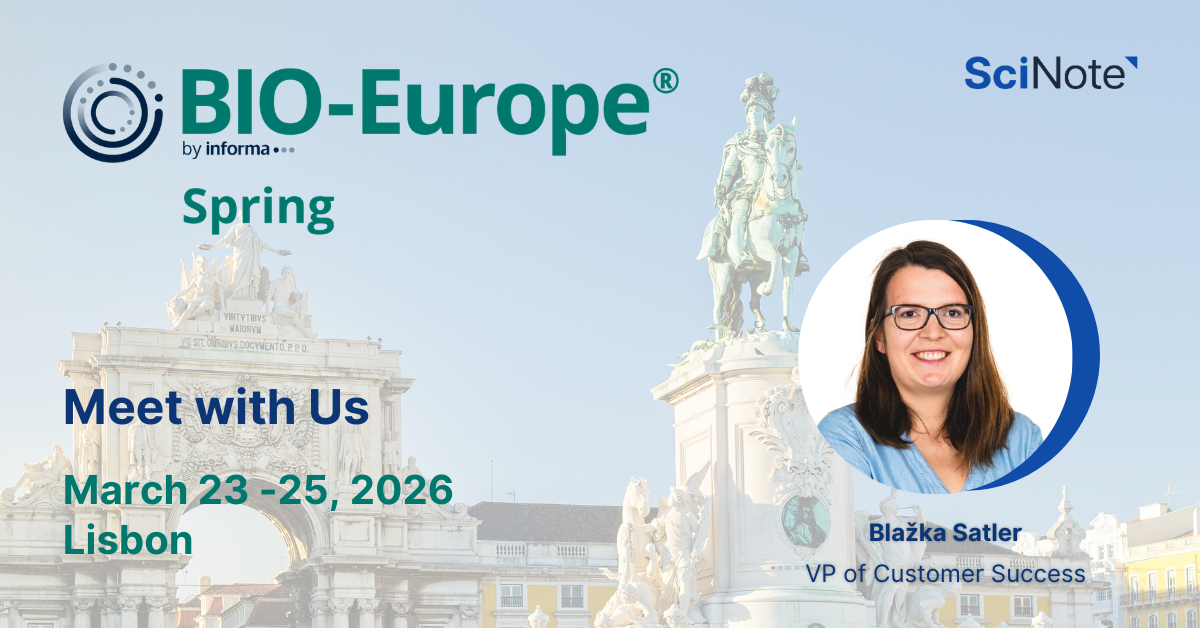 SciNote webinar How to use an ELN to scale your processes