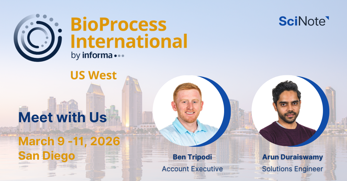 SciNote webinar How to use an ELN to scale your processes